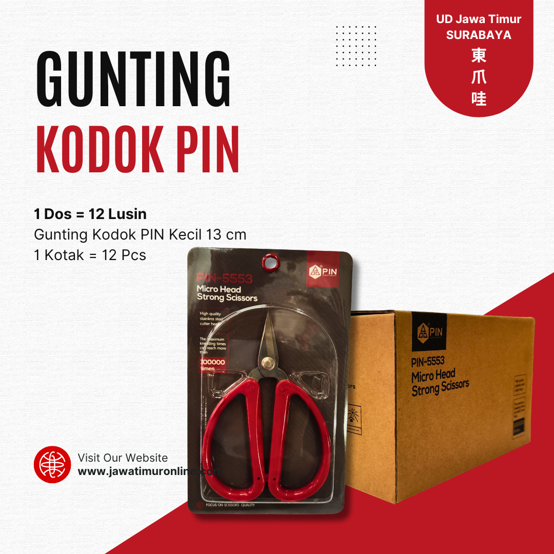 Gunting Kodok PIN Kecil