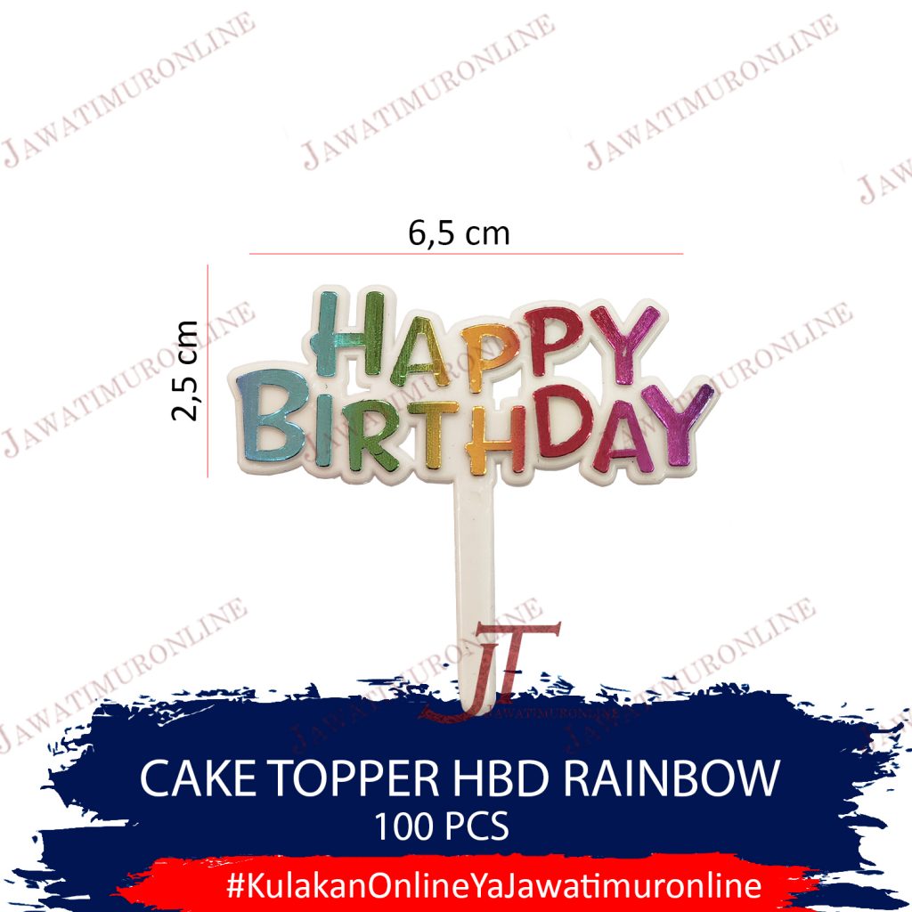 Cake Topper Happy Birthday Balloons Bake Deco Warehou vrogue.co